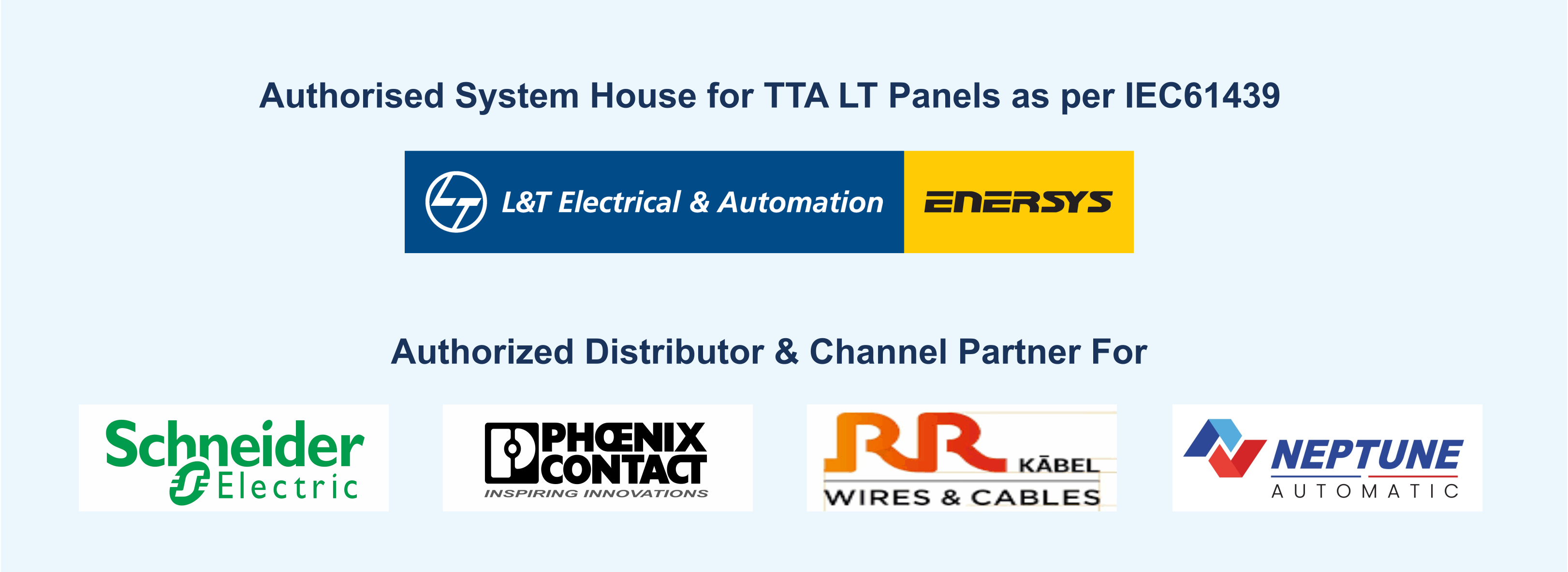 L & T Authorized Distributor and Channel Partners